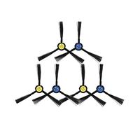 DispRA Cepillo Lateral Robot, paño de fregado, prefiltro HEPA, Compatible con AMIBOT Animal XL H2O Connect ILIFE V8s, Piezas y Accesorios for aspiradoras robóticas.(3 Paris Side Brush)