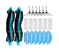 DispRA Compatible con Compatible con DynaKing R9 Aspiradora robótica R9 Cepillo Lateral Principal Filtro HEPA Trapo de fregona Repuestos Accesorios(Set K)