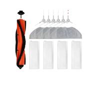 DispRA Compatible con Compatible con MJSTG1 Mijia G1 Mi Robot Aspirador-Mopa Limpiador Esencial Filtro Hepa Cepillo Lateral Principal Accesorio de Pieza de Repuesto de Trapo de fregona(Set 1)