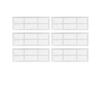 DispRA Compatible con Compatible con Narwal Freo/Narwal J3 Robot Aspirador Repuesto Kit de Accesorios Cubierta del Cepillo Lateral Principal Filtro HEPA Paño de fregona Paño de Limpieza(Set E)