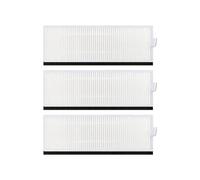DispRA Compatible con el Accesorio for aspiradora Robot Silvercrest SSRA1, Cepillo Giratorio, Cepillo Lateral, Filtro HEPA, prefiltro, Pieza de Repuesto(3 Hepa Filter)