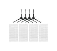 DispRA Compatible con Viomi Alpha 2 Pro / V5 Pro/V-RVCLM27B / V-RVCLM40B Aspiradora Filtro de Cepillo Lateral Principal Piezas de Repuesto for fregona(Set 5)