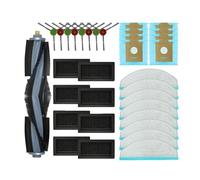 DispRA Compatible con Yeedi Cube/Yeedi CC, Bolsa for Polvo, Rodillo, Cepillo Lateral, Filtro HEPA, Trapos, Trapo, Robot Aspirador, repuestos, Accesorios.