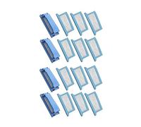 DispRA Los Kits de filtros compatibles con Philips Respironics Dreamstation Incluyen 4 filtros Reutilizables; 12 filtros ultrafinos Desechables (Color : 16 Filters)