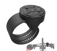 DISPRA Mando Multimedia Bluetoth, Volante 500 MA, Controlador Teléfono Tipo Correa Control Música, Botón Multimedia Bluetoth Impermeable Botón Multimedia Inalámbrico Largo Por