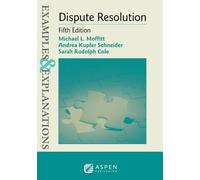 Examples & Explanations for Dispute Resolution