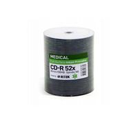 Disquete de respaldo - cartucho de respaldo Traxdata RITEK CD-R 700 Mo 52X IMPRESIONABLE MÉDICO SP*100