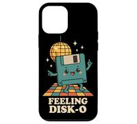 Disquete Retro Kawaii Retro Tech Joke 80s 90s Dance Disco Carcasa para iPhone 12 Mini