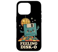 Disquete Retro Kawaii Retro Tech Joke 80s 90s Dance Disco Carcasa para iPhone 16 Pro