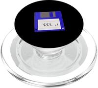 Disquete Retro XXX Guiño Diseño Vintage Nostalgia Tech PopSockets PopGrip para MagSafe