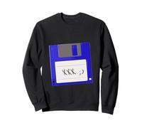 Disquete Retro XXX Guiño Diseño Vintage Nostalgia Tech Sudadera