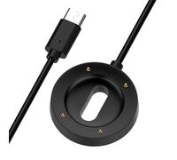 Disscool Cable de carga de repuesto compatible con SUUNTO RUN USB Magnetizado, soporte de cargador y accesorios de reloj inteligente (1 m, negro)