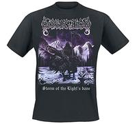 Dissection Storm of The Light's Bane Hombre Camiseta Negro 100% algodón Regular