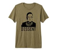Dissent Ruth Bader Ginsburg RBG Icono Feminista Memes Camiseta Premium