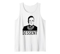 Dissent Ruth Bader Ginsburg RBG Icono Feminista Memes Camiseta sin Mangas