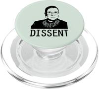 Dissent Ruth Bader Ginsburg RBG Icono Feminista Memes PopSockets PopGrip para MagSafe