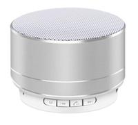 dissot A10 Mini Altavoz Bluetooth Portátil Al Aire Libre Cannon Subwoofer Caja de Sonido Soporte Tarjeta TF Plata