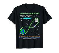 Distance: 252,757 Mi Player 1: Artemis II Lives: 4 Fuel Camiseta