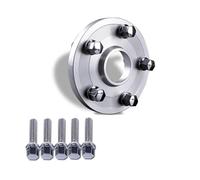 Distanciador De Rueda Adaptador Espaciador De Rueda Para Land Para Rover PCD 5x120 CB 72.6 Aleación De Aluminio Forjado 2 Piezas (1 Par) Set Separadores(Silver adapter 15mm)