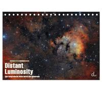 Distant Luminosity: Eine fotografische Reise durch das Universum (Tischkalender 2026 DIN A5 quer), CALVENDO Monatskalender: Atemberaubende ... visuelle Reise durch die Galaxien entführen.