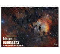 Distant Luminosity: Eine fotografische Reise durch das Universum (Wandkalender 2026 DIN A2 quer), CALVENDO Monatskalender: Atemberaubende ... visuelle Reise durch die Galaxien entführen.
