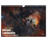 Distant Luminosity: Eine fotografische Reise durch das Universum (Wandkalender 2026 DIN A4 quer), CALVENDO Monatskalender: Atemberaubende ... visuelle Reise durch die Galaxien entführen.