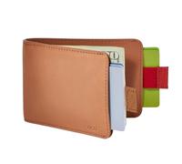 Distil Union Wally | Carteras Plegables Delgadas para Hombre - Carteras Plegables Minimalistas con Clip para Dinero, marrón - RFID, clásico