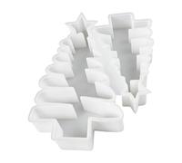Distinctive Festive Appeal: This Christmas tree silicone mold incorporates