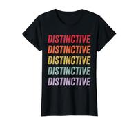 Distintivo Camiseta gráfica económica, Mujer, Negro, XS