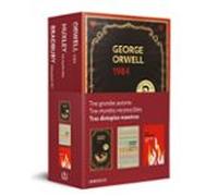 Distopías Maestras (pack Con: 1984 De Orwell | Un Mundo Feliz De Huxley | Fahrenheit 451 De Bradbury)