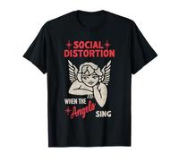 Distorsión Social Oficial Cuando los ángeles cantan Camiseta
