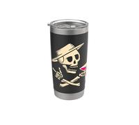 Distorsión Social Oficial Skelly Vaso térmico de acero inoxidable de doble pared