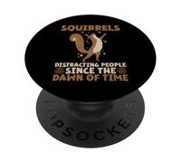 Distraer a la Gente Desde los albores del Tiempo Ardilla PopSockets PopGrip Adhesivo
