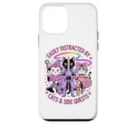 Distraída por los Gatos y Las misiones secundarias, Linda heroína, Kawaii, Cat Girl Carcasa para iPhone 12 Mini