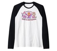 Distraído por Gatos y misiones secundarias Cat Hero Dragon Princess Camiseta Manga Raglan