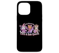 Distraído por Gatos y misiones secundarias Cat Hero Dragon Princess Carcasa para iPhone 13 Pro MAX