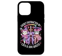 Distraído por Gatos y misiones secundarias Cute Hero Cats Geek Girls Carcasa para iPhone 12 Mini