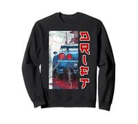 Distress JDM Drift Race Car Regalo del Mercado Nacional japonés Sudadera
