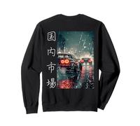 Distress JDM Drift Race Cars Mercado Nacional de Japón (en la Parte Posterior) Sudadera