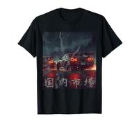 Distress JDM Drift Racing Cars Arte del Mercado Nacional japonés Camiseta