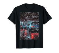 Distress Vintage JDM Legendary Race Drift Cars En El Garaje Camiseta