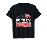 Distressed Cool Hockey Mom Camiseta