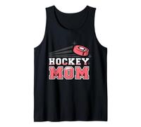 Distressed Cool Hockey Mom Camiseta sin Mangas