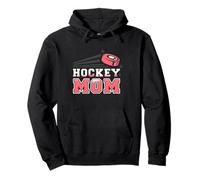 Distressed Cool Hockey Mom Sudadera con Capucha