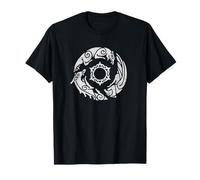 Distressed Crimson Desert Symbol of Pywel Design For Gamers Camiseta