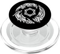 Distressed Crimson Desert Symbol of Pywel Design For Gamers PopSockets PopGrip para MagSafe