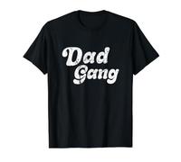 Distressed, Dad Gang, Stay Blessed, Mejor papá, Día del Padre Camiseta gráfica económica, Hombre, Negro, M