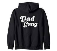 Distressed, Dad Gang, Stay Blessed, Mejor papá, Día del Padre Sudadera con Capucha
