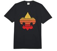 Distressed Fleur-De-lis Retro 80's / 90's Scouting America Comfort Colors Adult Heavyweight T-Shirt