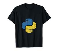 Distressed Python Logo for Engineers Camiseta